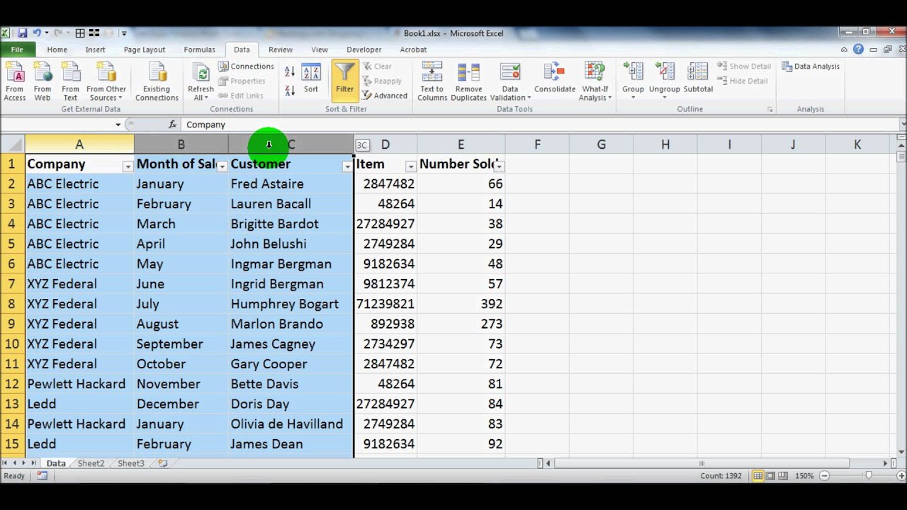Excel 2010 Tutorial Free